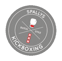Spallys boxing box amsterdam kickboxing Sticker