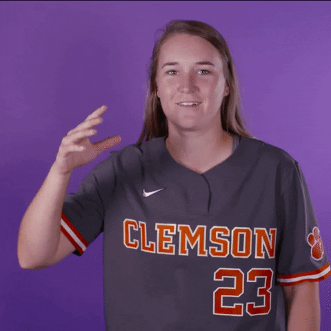 Clemsonsoftball GIF by Clemson Tigers
