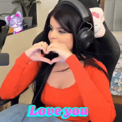 Love You Heart Hand GIF