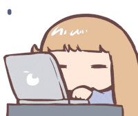 Tired Girl Sticker by HitoPotato