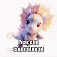 Wisdom Serenity GIF by Divineasaur