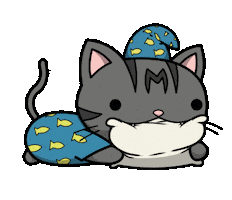 Tired Chill Sticker by Tutimon
