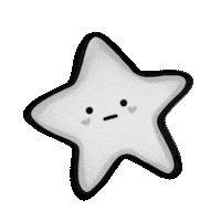 particia no sad mood star Sticker