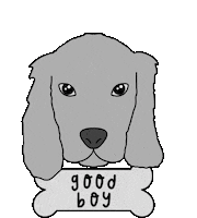 Good Boy Dog Sticker