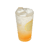 Lemonade Sparkling Sticker by Knotted