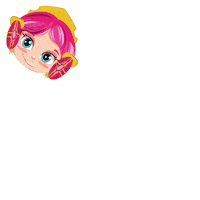 Happy Girl Sticker