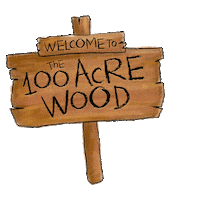 Hundred Acre Wood Piglet Sticker by Winnie The Pooh