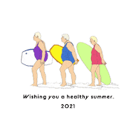 Summer Beach Sticker