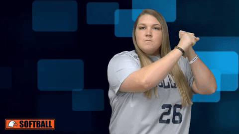 Home Run Softball GIF by Carson-Newman Athletics