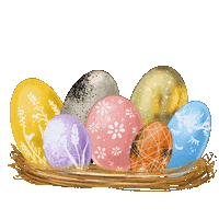 Easter Eggs Sticker