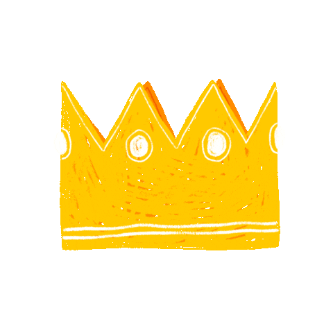 Queen King Sticker