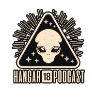 Hangar18podcast podcast alien nasa ufo Sticker