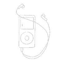 Apple Headphones Sticker