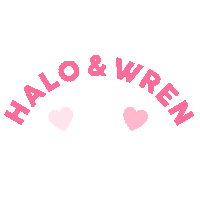 haloandwren bridetobe bridalboutique halowren halo and wren Sticker