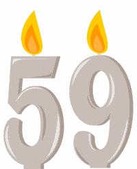 Birthday Flickering GIF