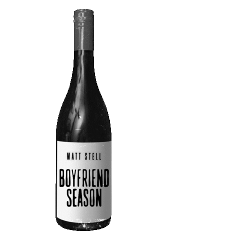 Wine Bottle Love Sticker by Matt Stell