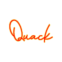 Quackcircle Sticker by Mithrin