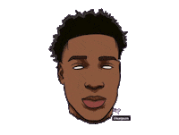 Jamari Crying Sticker by Brianna Salinas