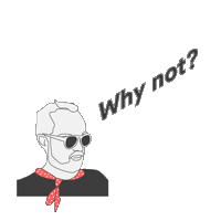 hyundong whynot blinkthedesignagency varför inte Sticker