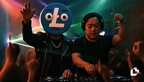 Charlie Lee Celebration GIF by LitVM