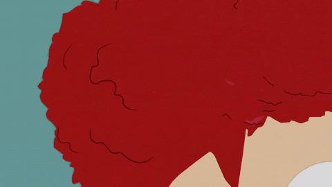 kyle broflovski hair GIF by South Park 