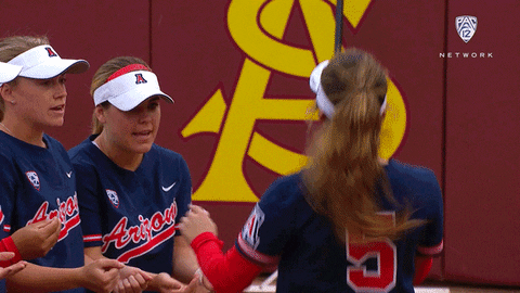 Lets Go Softball GIF by Pac-12 Network