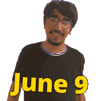 June 9 Sticker
