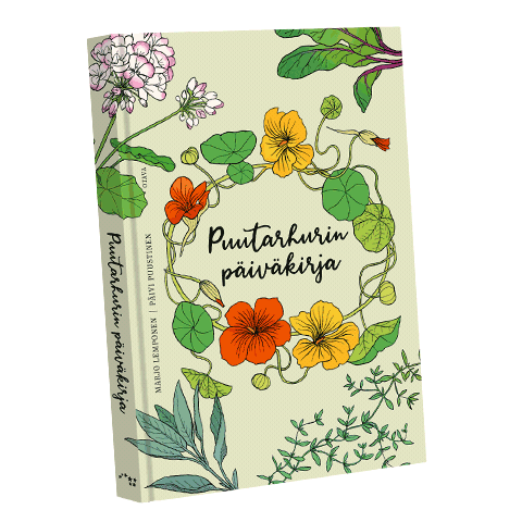 Puutarhurinpäiväkirja Sticker by Otavankirjat