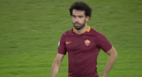happy mohamed salah GIF by AS Roma