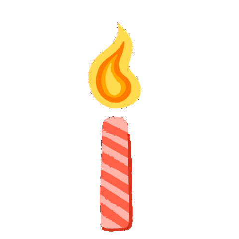 Glow Happy Birthday Sticker by Luke Alexander