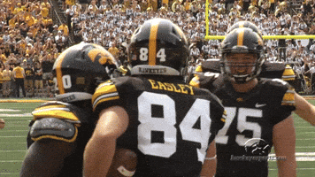 University Of Iowa Football GIF by University of Iowa Hawkeyes Athletics