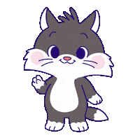 Black Cat Sticker by Looney Tunes