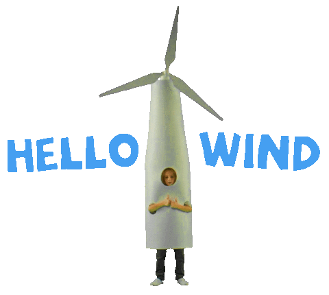 wind energy Sticker by Ørsted