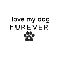 I Love Dogs Dog Lover Sticker by Furever Love Club