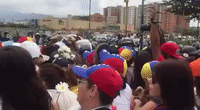 Tear Gas Deployed at Women's March for Peace in Maracay