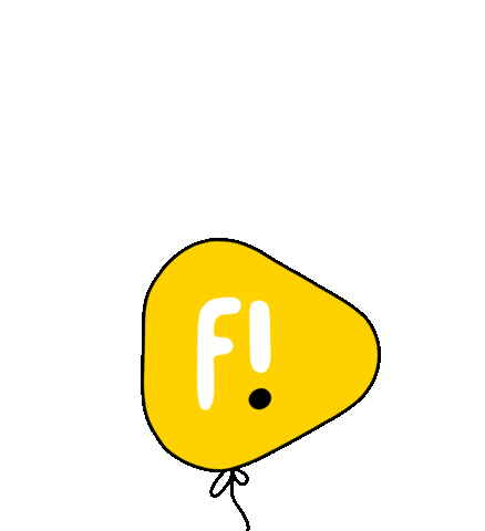 Happy Birthday Party Sticker by fizy