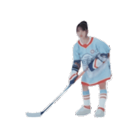 Ice Hockey Sticker Sticker