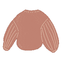 Kamitooilpastel winter simple かわいい sweater Sticker