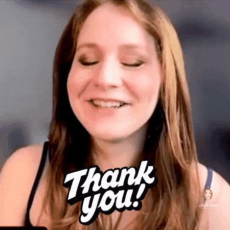 Merci Beaucoup Smile GIF by Lillee Jean Trueman