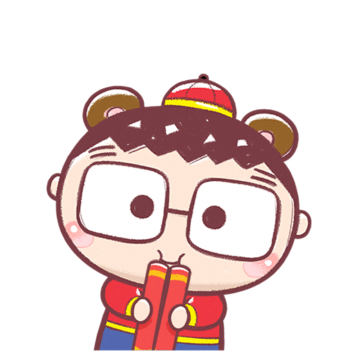 Cny Sticker by Bear Boss Buddies