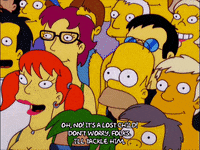 homer simpson concert GIF