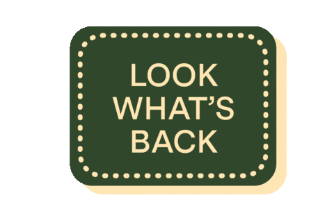 Look Whats Back Sticker by DetourCoffee