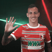Football Hello GIF by FC Augsburg 1907