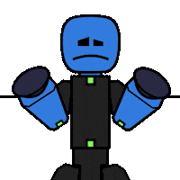 Sad Mood Sticker by StikBot