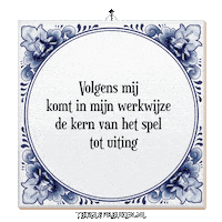 Focus Wijsheid Sticker by Tegelspreuken.nl