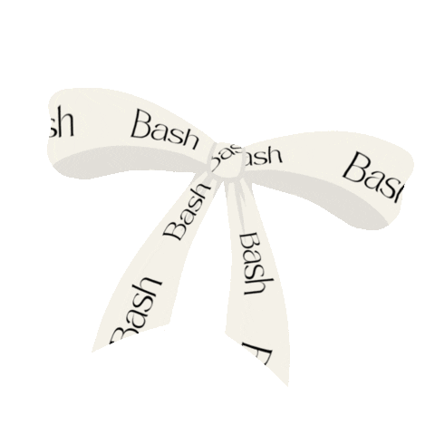 Christmas Bow Sticker by Bash Clothing