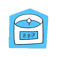 Candle Sticker by Super Seconds Festival