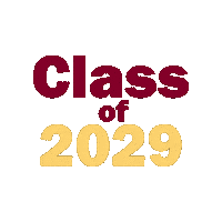 Class Of 2029 Sticker by Springfield College