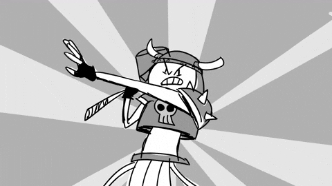 Viking Hammer GIF by CC0 Studios