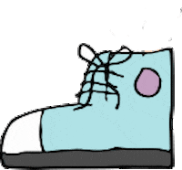 Schoen Sticker by Leonie van Zonneveld